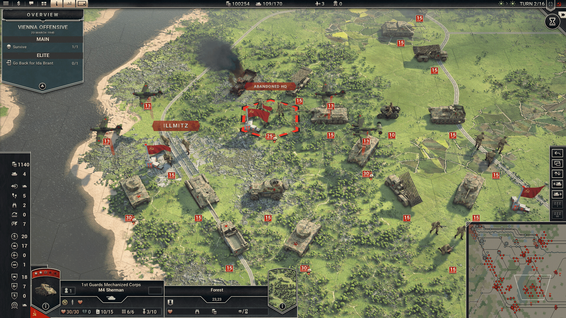 Panzer Corps 2: Axis Operations - 1945 screenshot