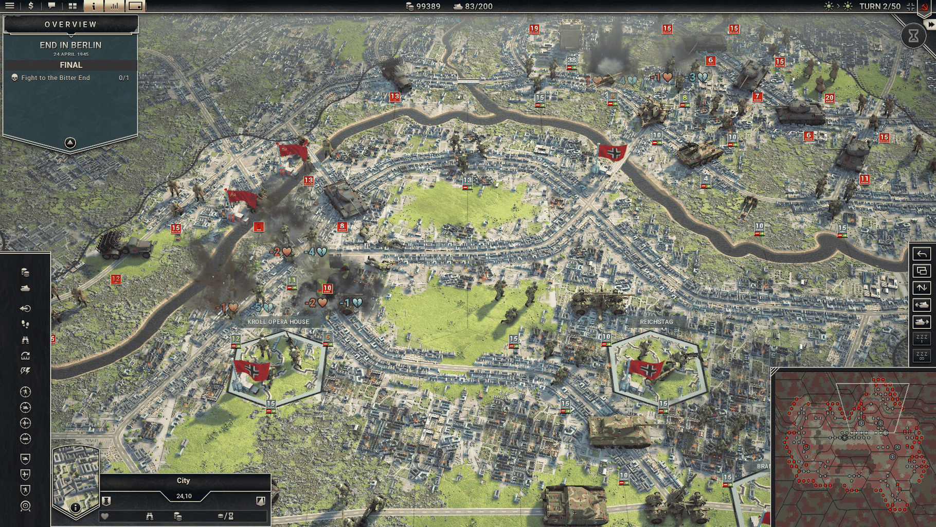 Panzer Corps 2: Axis Operations - 1945 screenshot