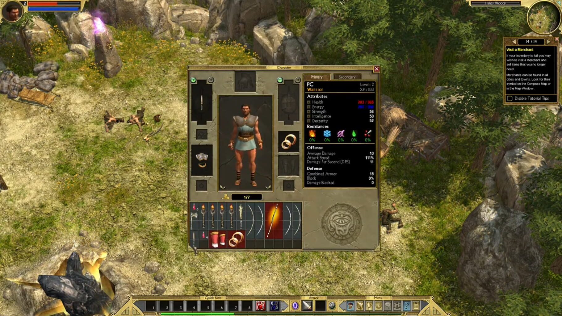 Captura de pantalla - Titan Quest: Gold Edition