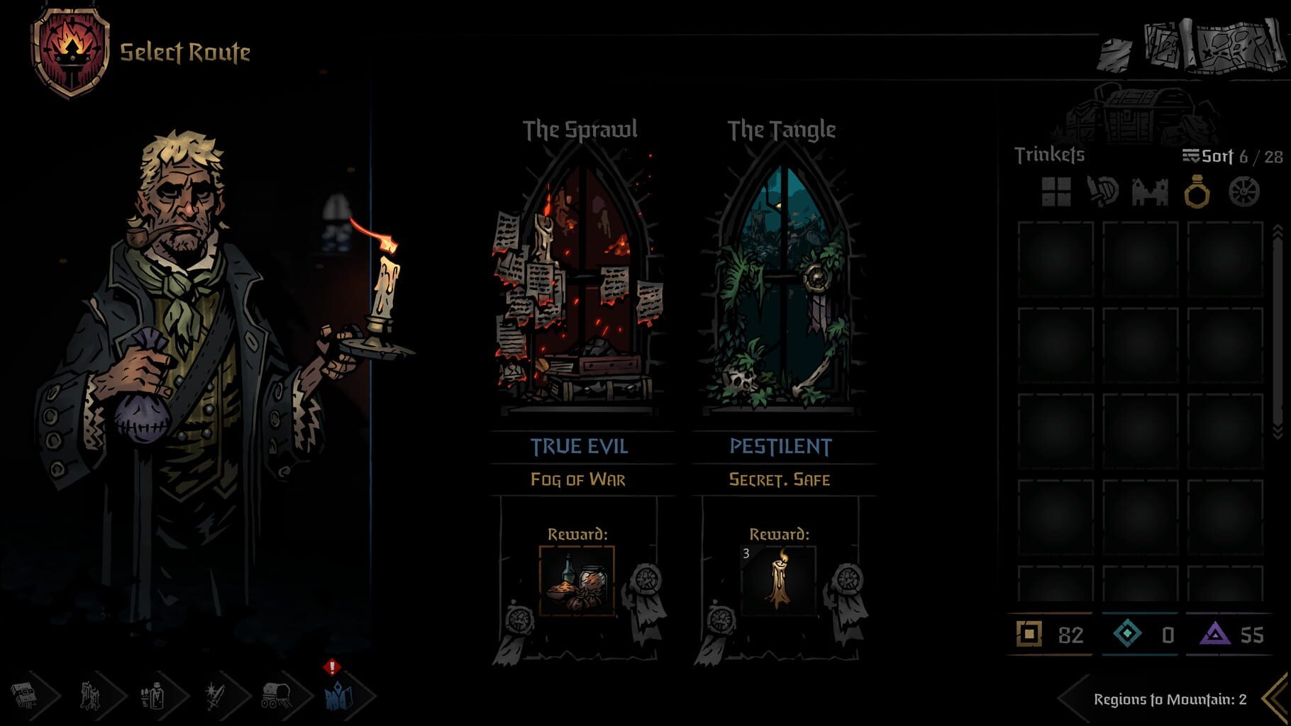 Captura de pantalla - Darkest Dungeon II