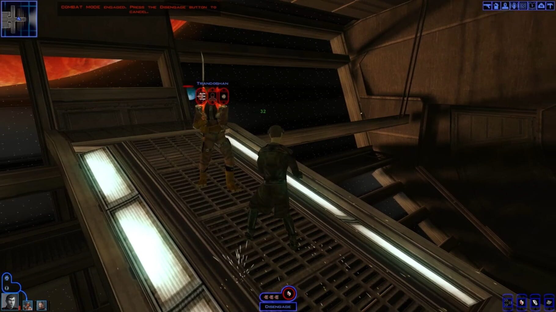 Captura de pantalla - Star Wars: Knights of the Old Republic - Yavin Station