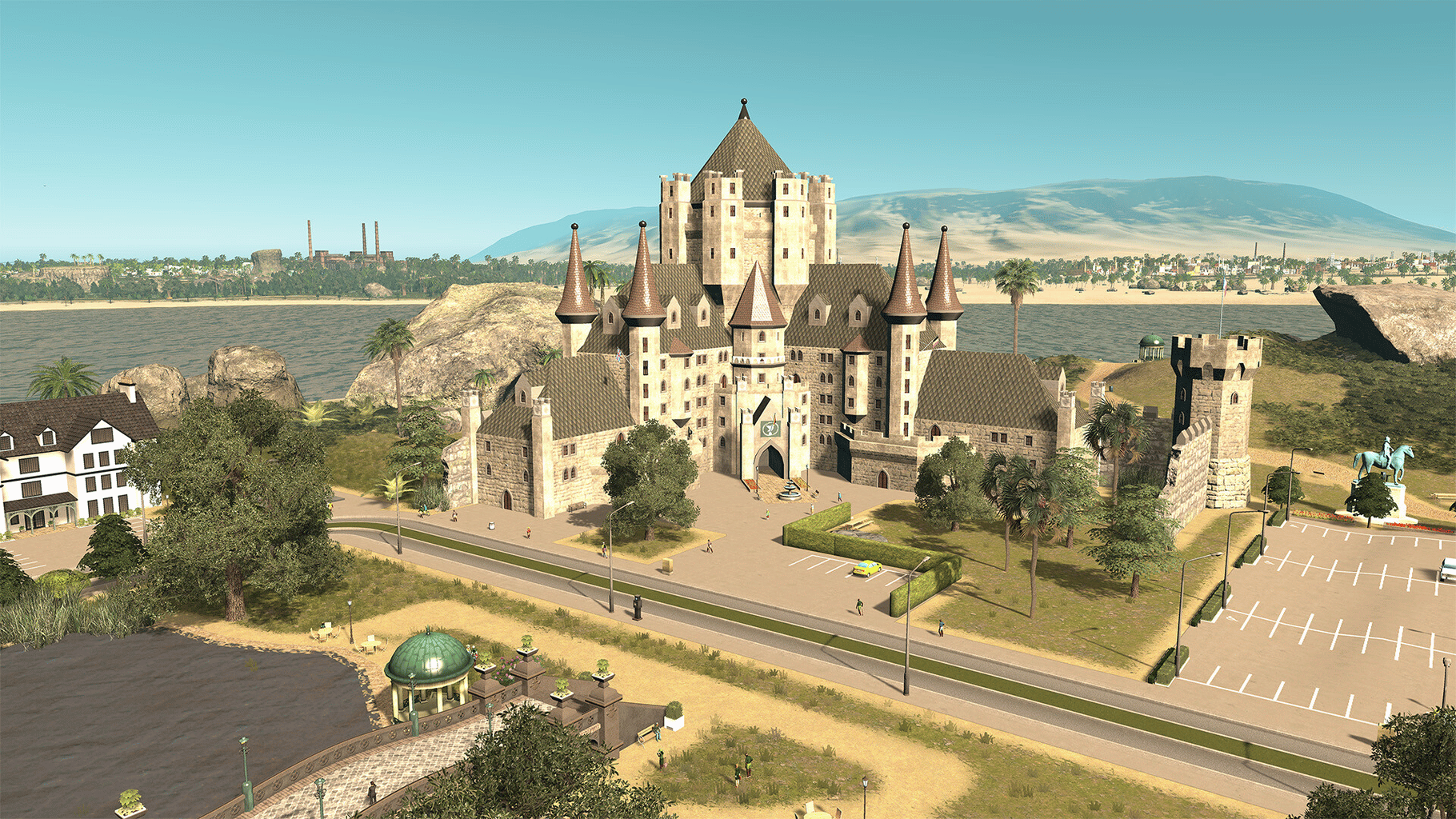 Cities: Skylines - Hotels & Retreats screenshot