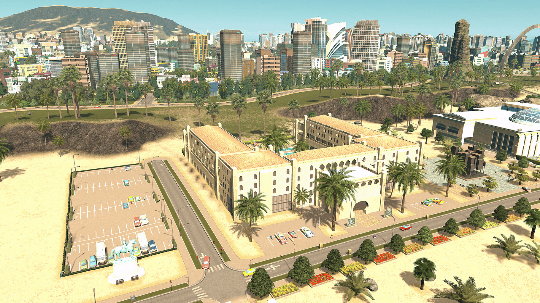 Cities: Skylines - Hotels & Retreats screenshot