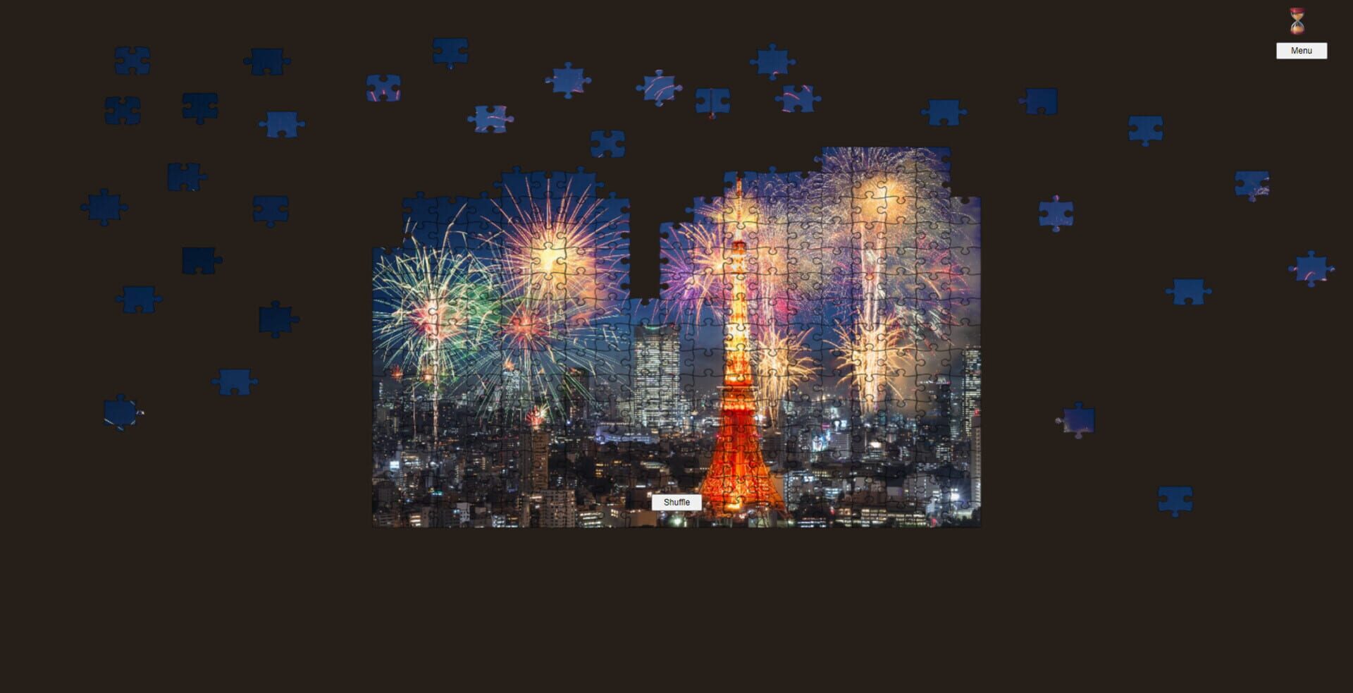 Cities of the World Jigsaw Puzzles: Tokyo - Screenshot