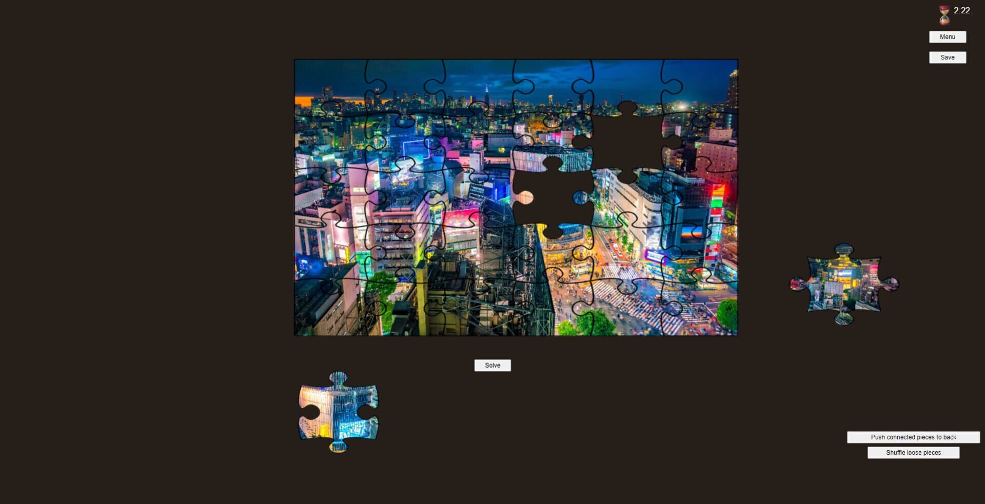Cities of the World Jigsaw Puzzles: Tokyo - Screenshot