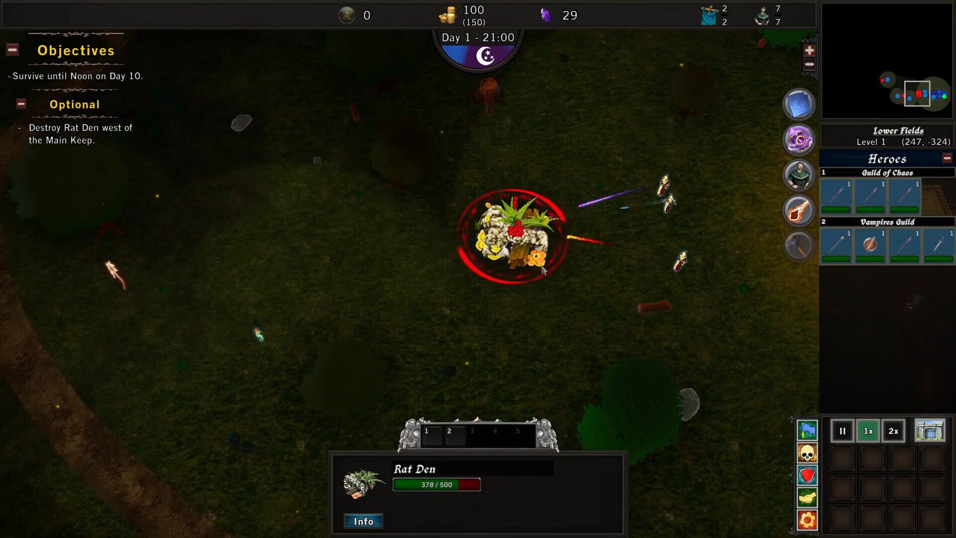 Heroes of Orn: Darkness - Screenshot