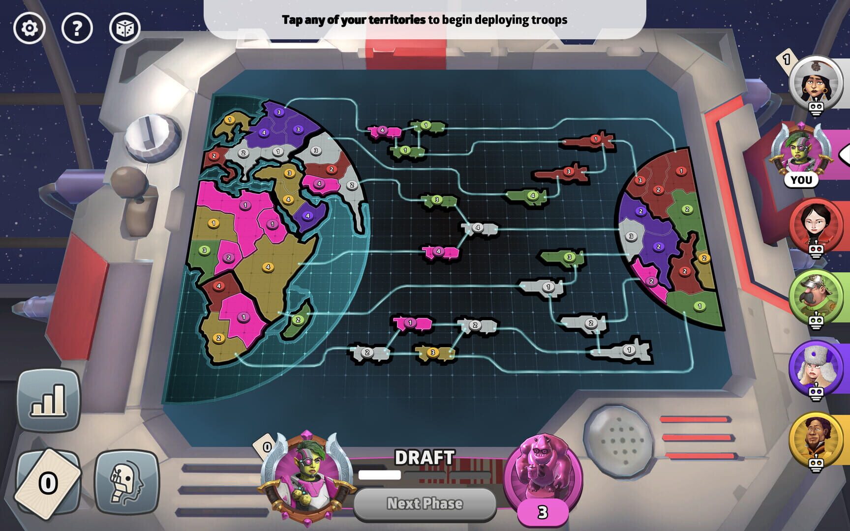 Risk: Global Domination - Universal Domination Map Pack - Screenshot