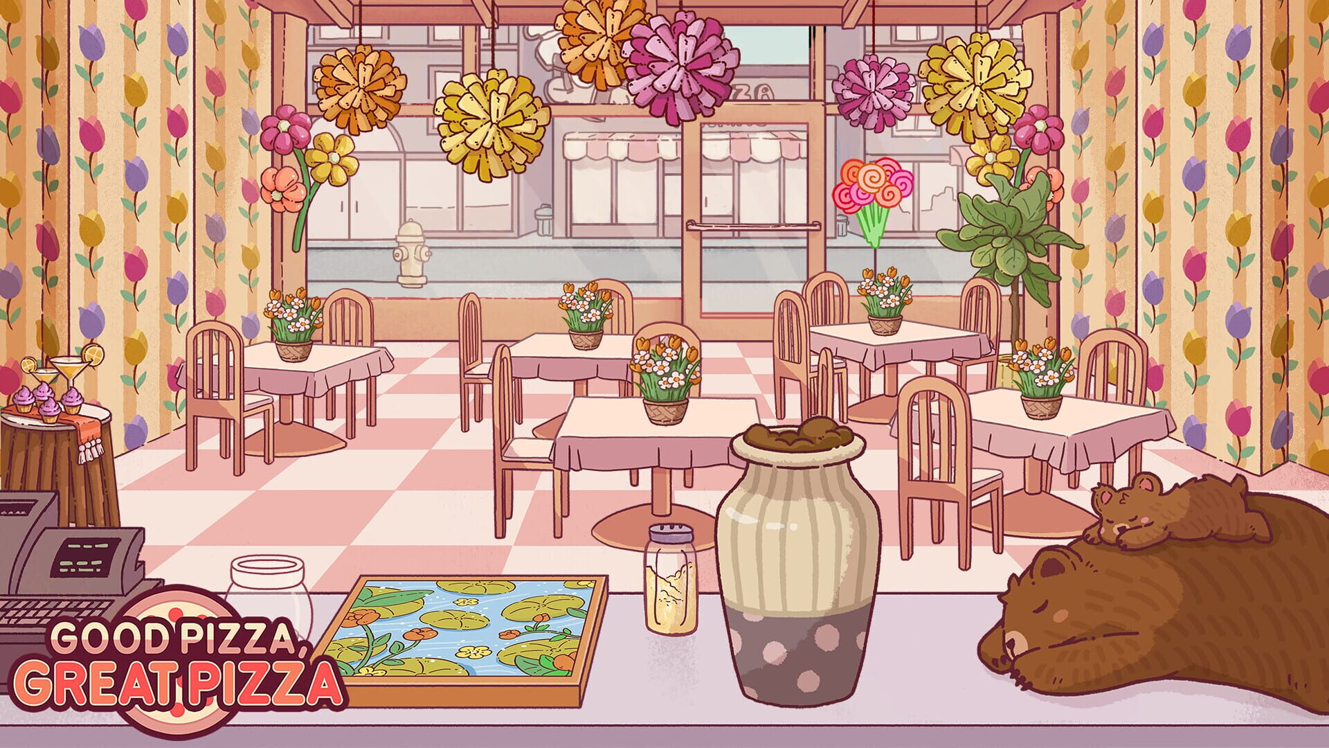 Good Pizza, Great Pizza: Floral Nostalgia Set - Screenshot