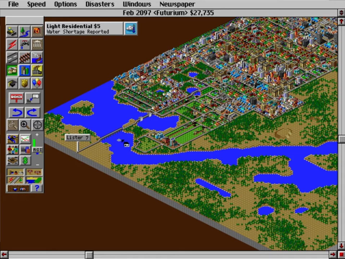 Captura de pantalla - SimCity 2000: Network Edition