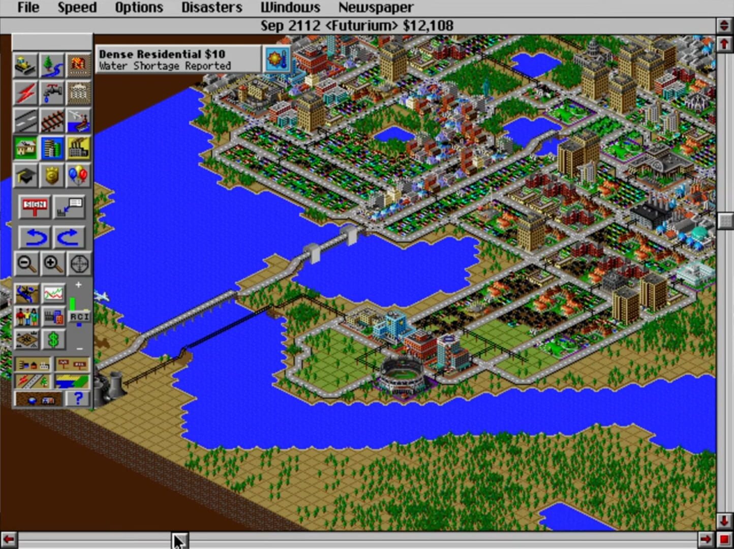 Captura de pantalla - SimCity 2000: Network Edition