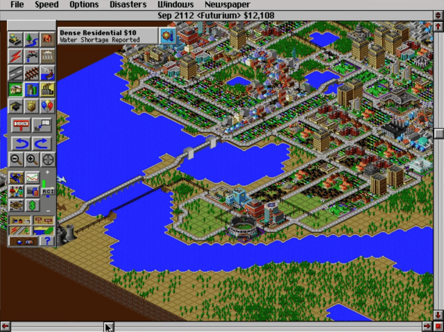 SimCity 2000: Network Edition screenshot