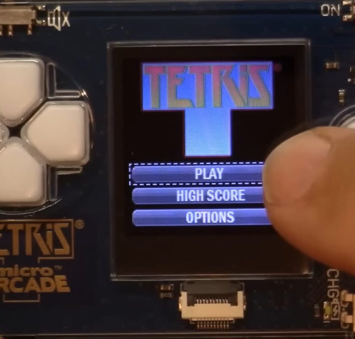 Captura de pantalla - Micro Arcade Tetris