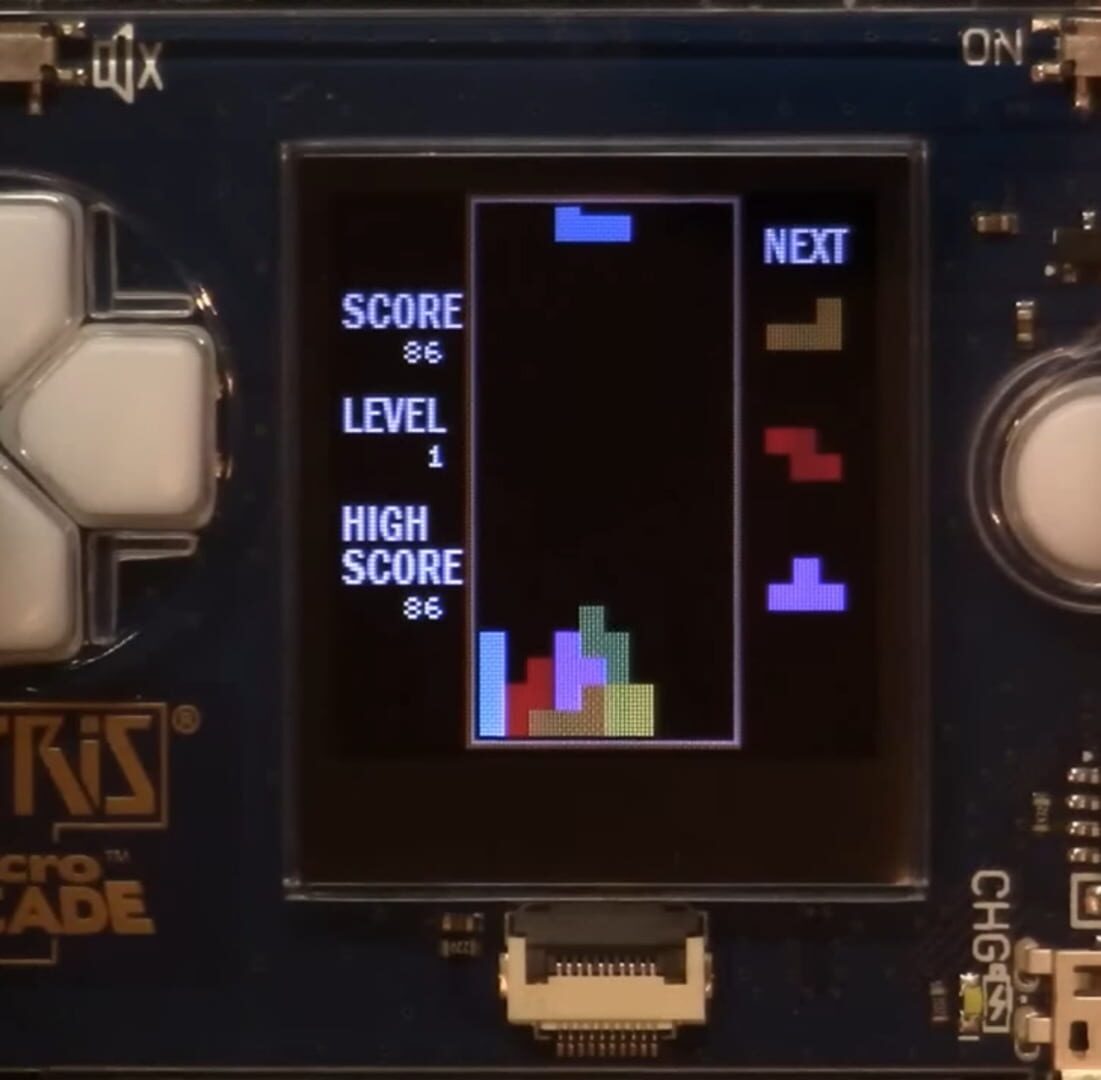 Captura de pantalla - Micro Arcade Tetris