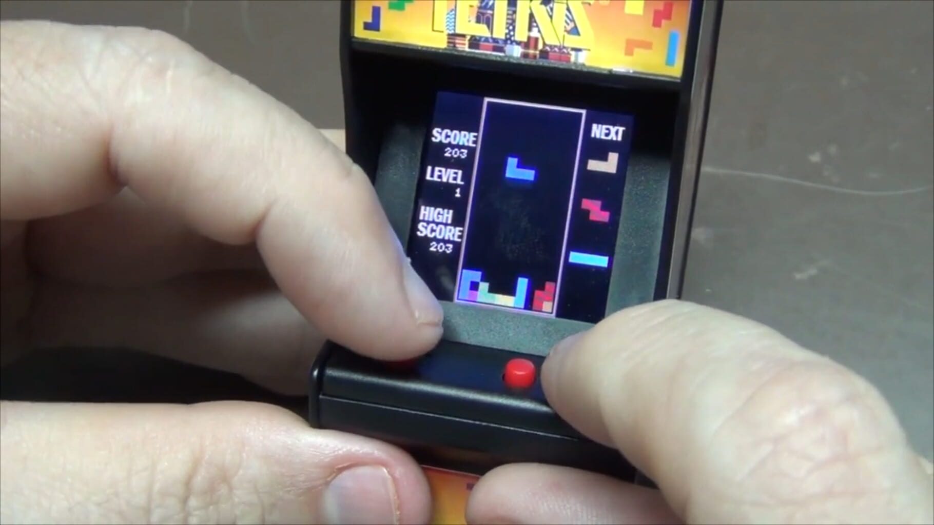 Captura de pantalla - Tiny Arcade Tetris