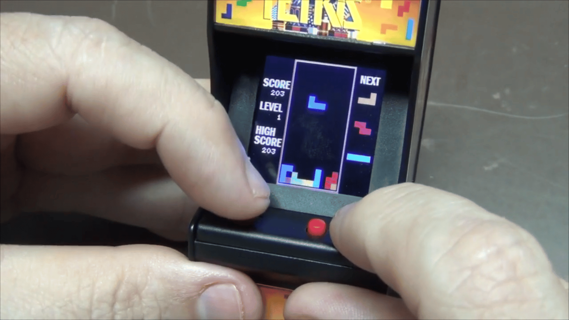 Tiny Arcade Tetris screenshot