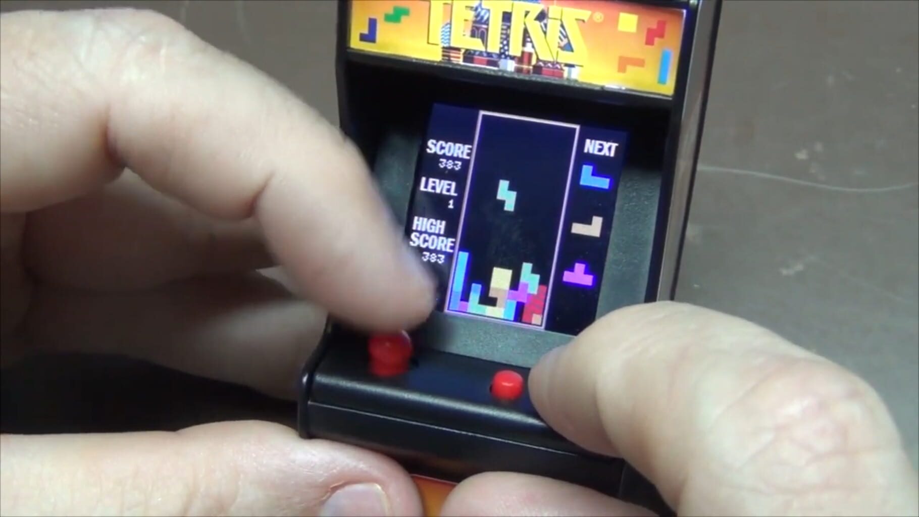 Captura de pantalla - Tiny Arcade Tetris