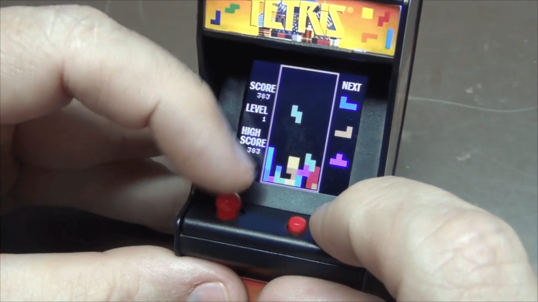 Tiny Arcade Tetris screenshot