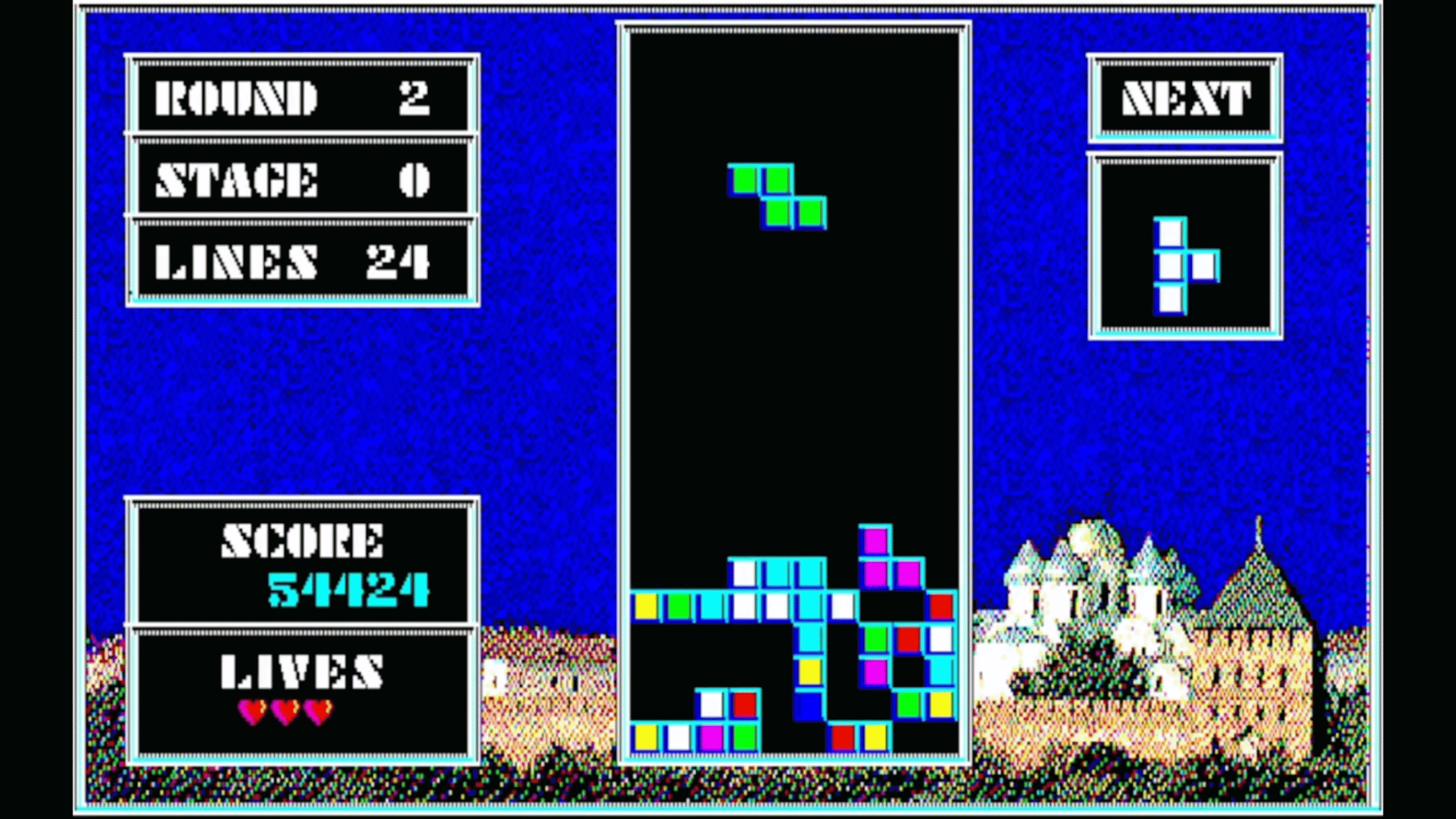 Tetris screenshot