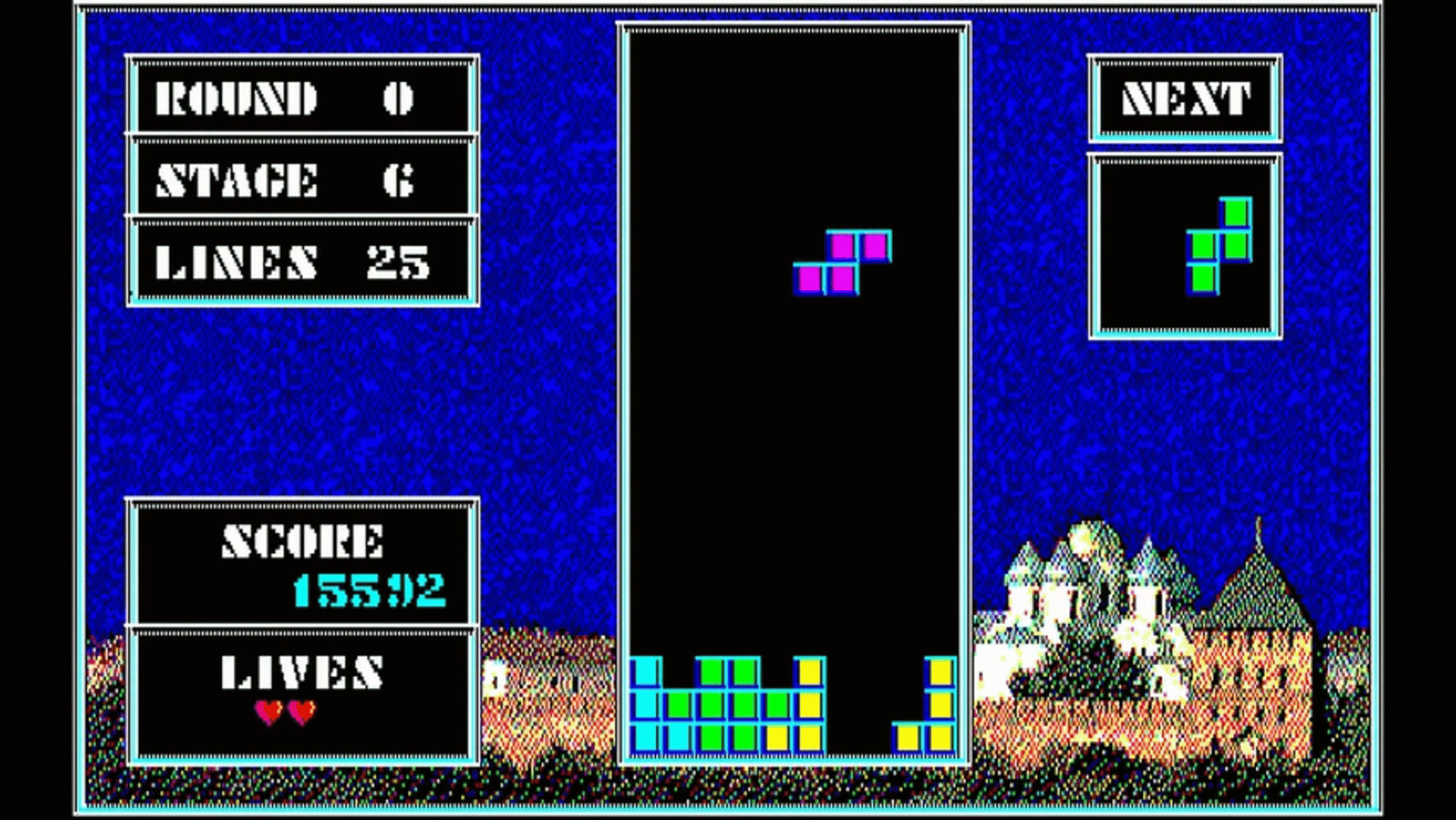 Tetris screenshot