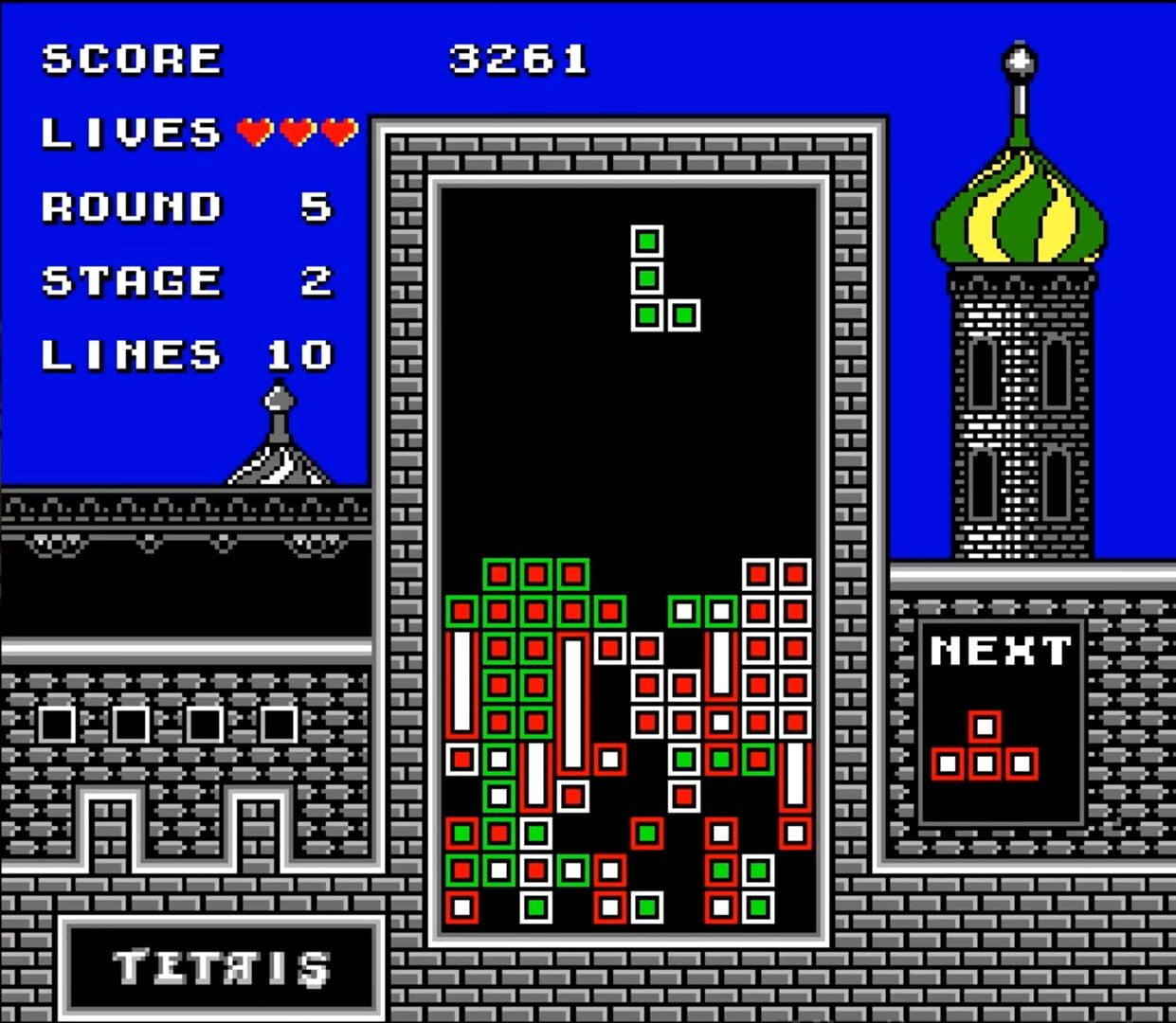 Tetris screenshot