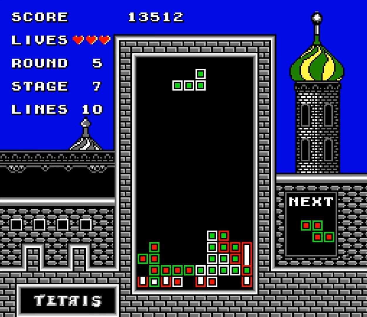 Tetris screenshot