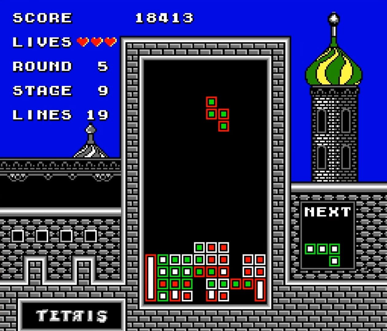 Tetris screenshot