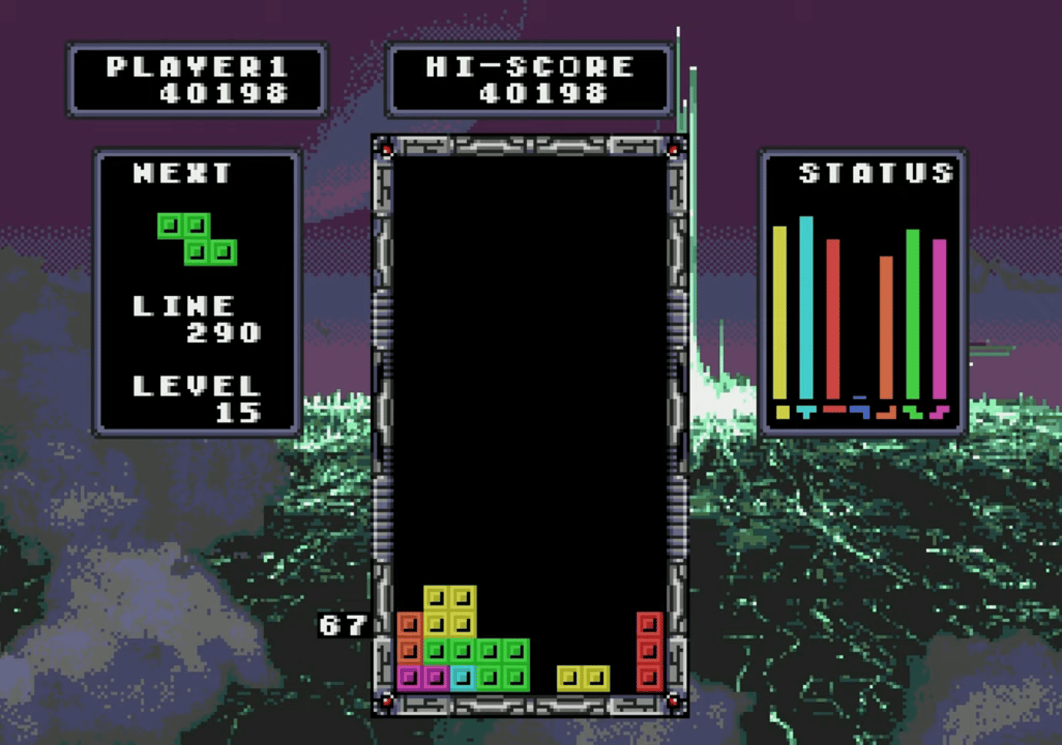 Tetris screenshot