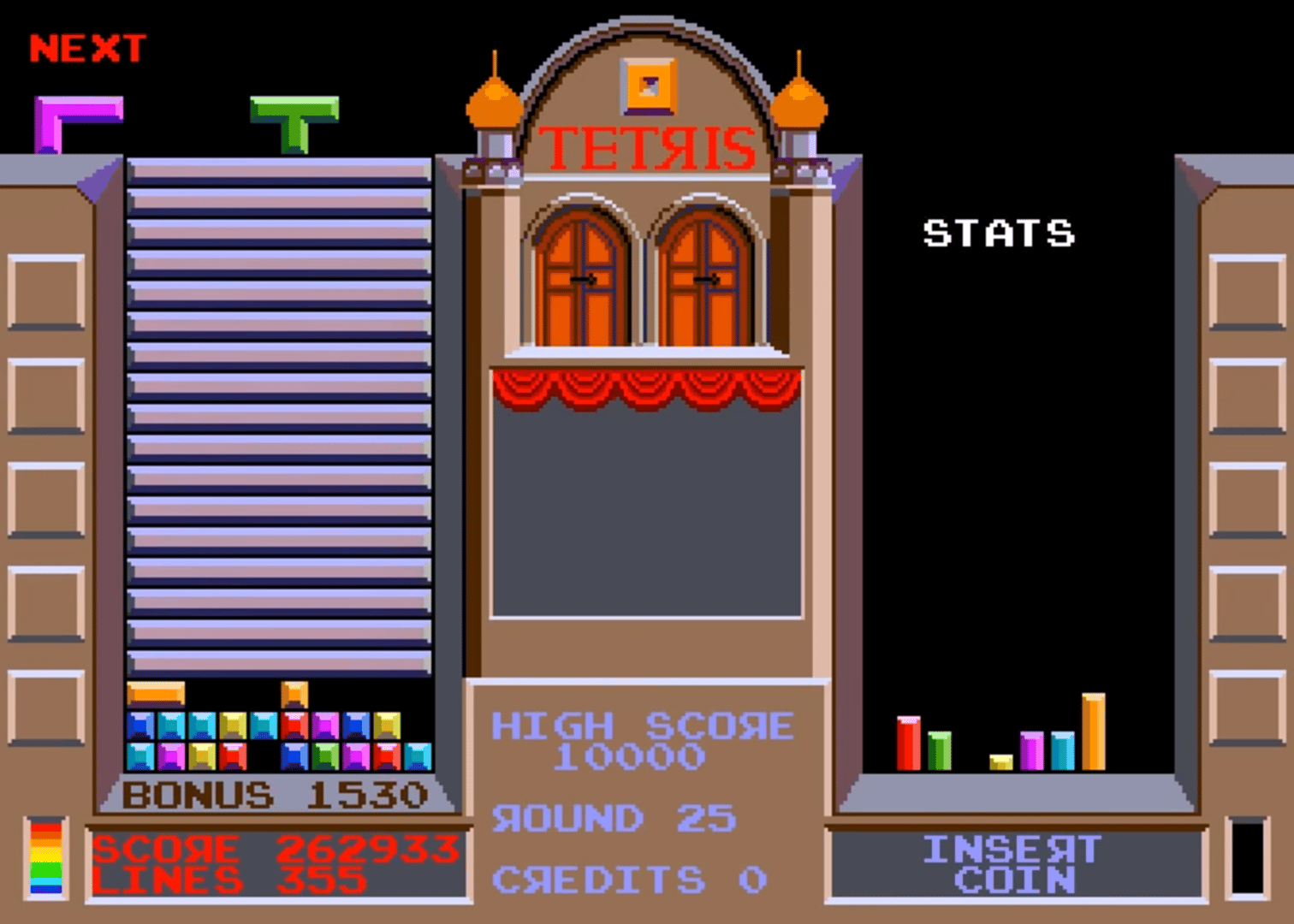 Tetris screenshot