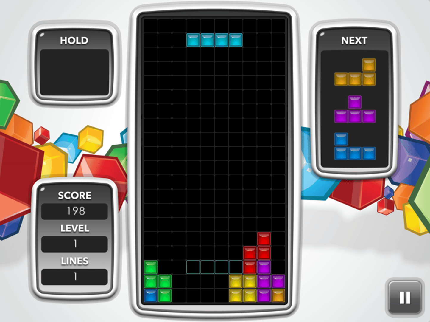 Tetris screenshot