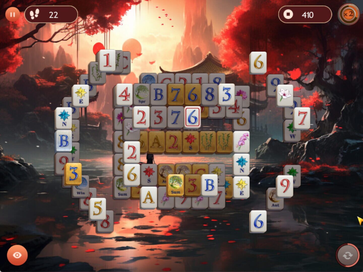The Empress of Mahjong - Screenshot