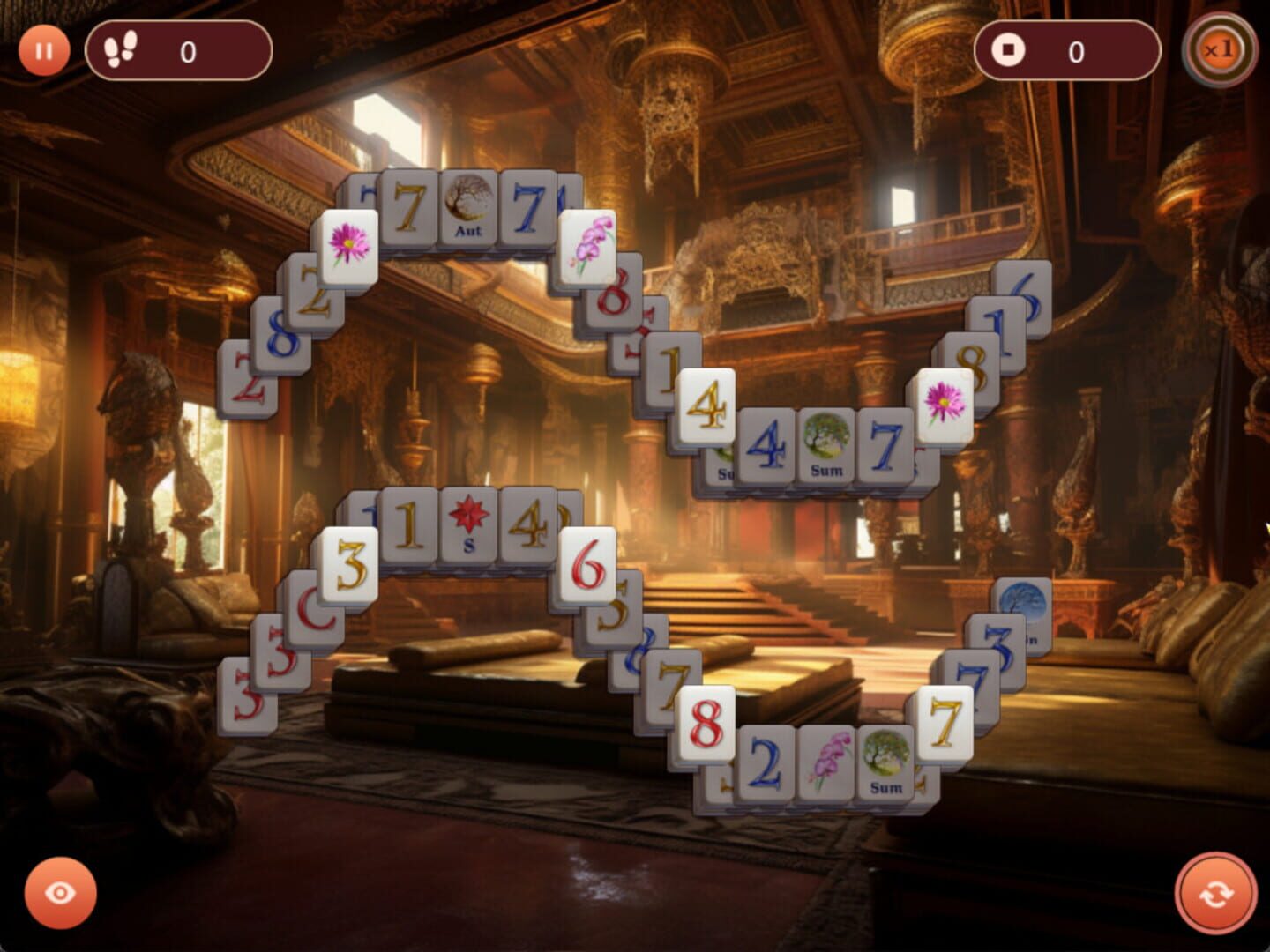 The Empress of Mahjong - Screenshot