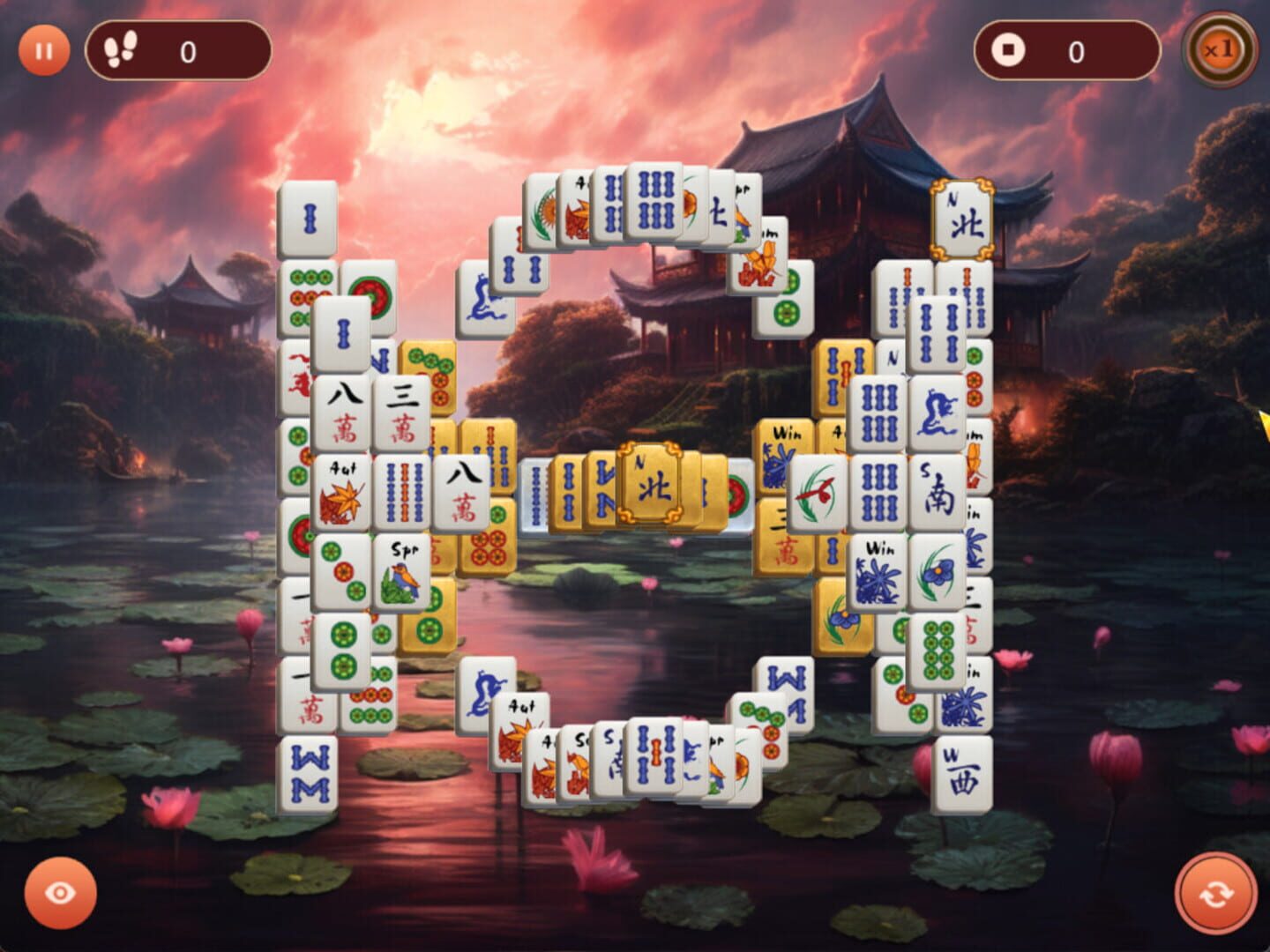 The Empress of Mahjong - Screenshot