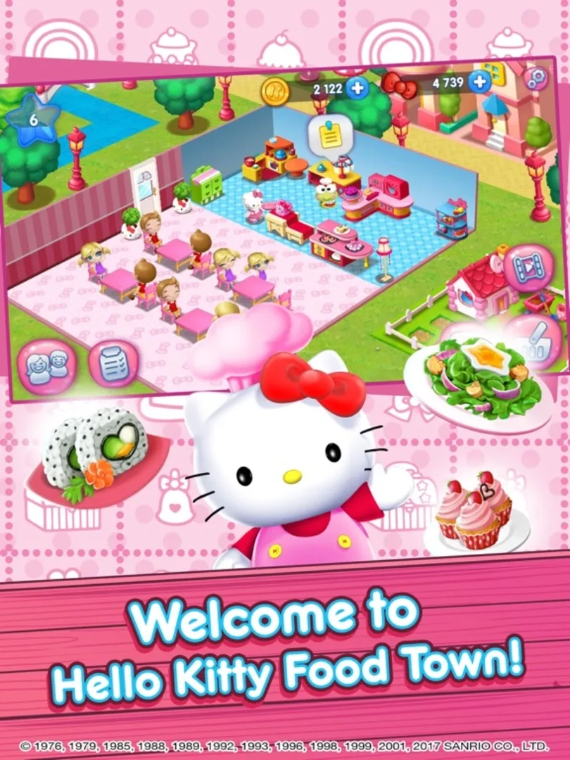 Hello Kitty Food Town