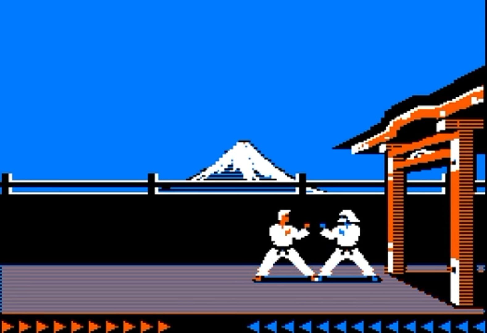 Captura de pantalla - Karateka