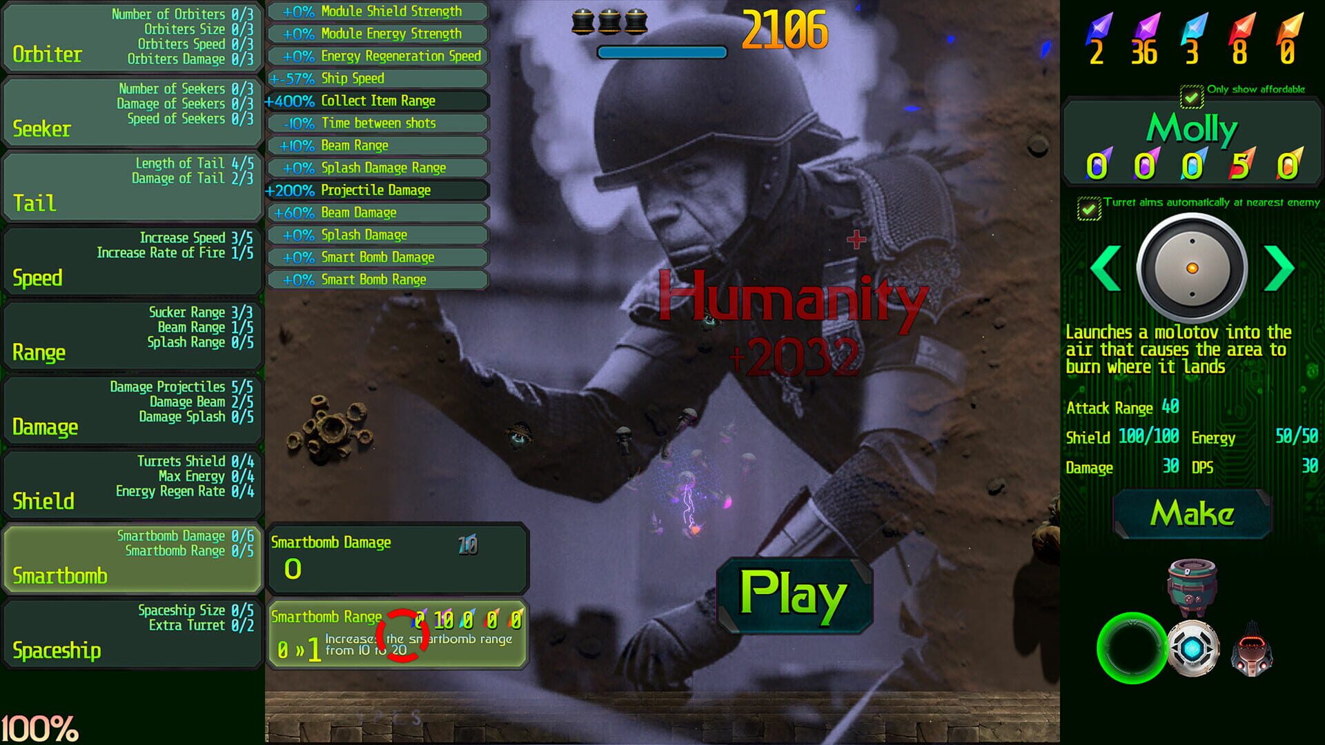 Retro Rocket Raiders - Screenshot