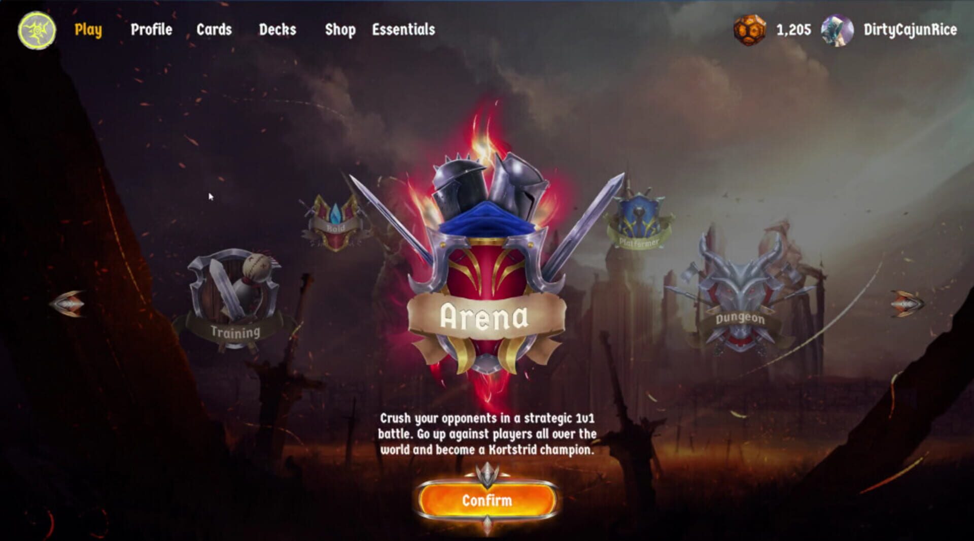 Kortstrid - Screenshot