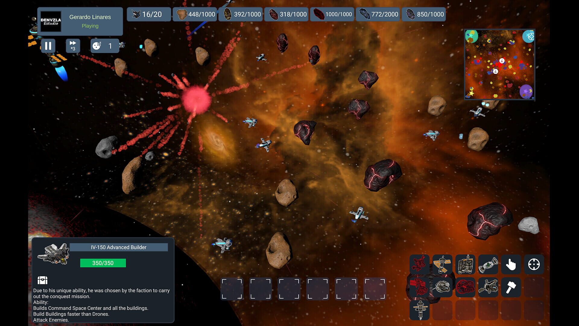 Galactic Conquest Battle Infinity - Screenshot