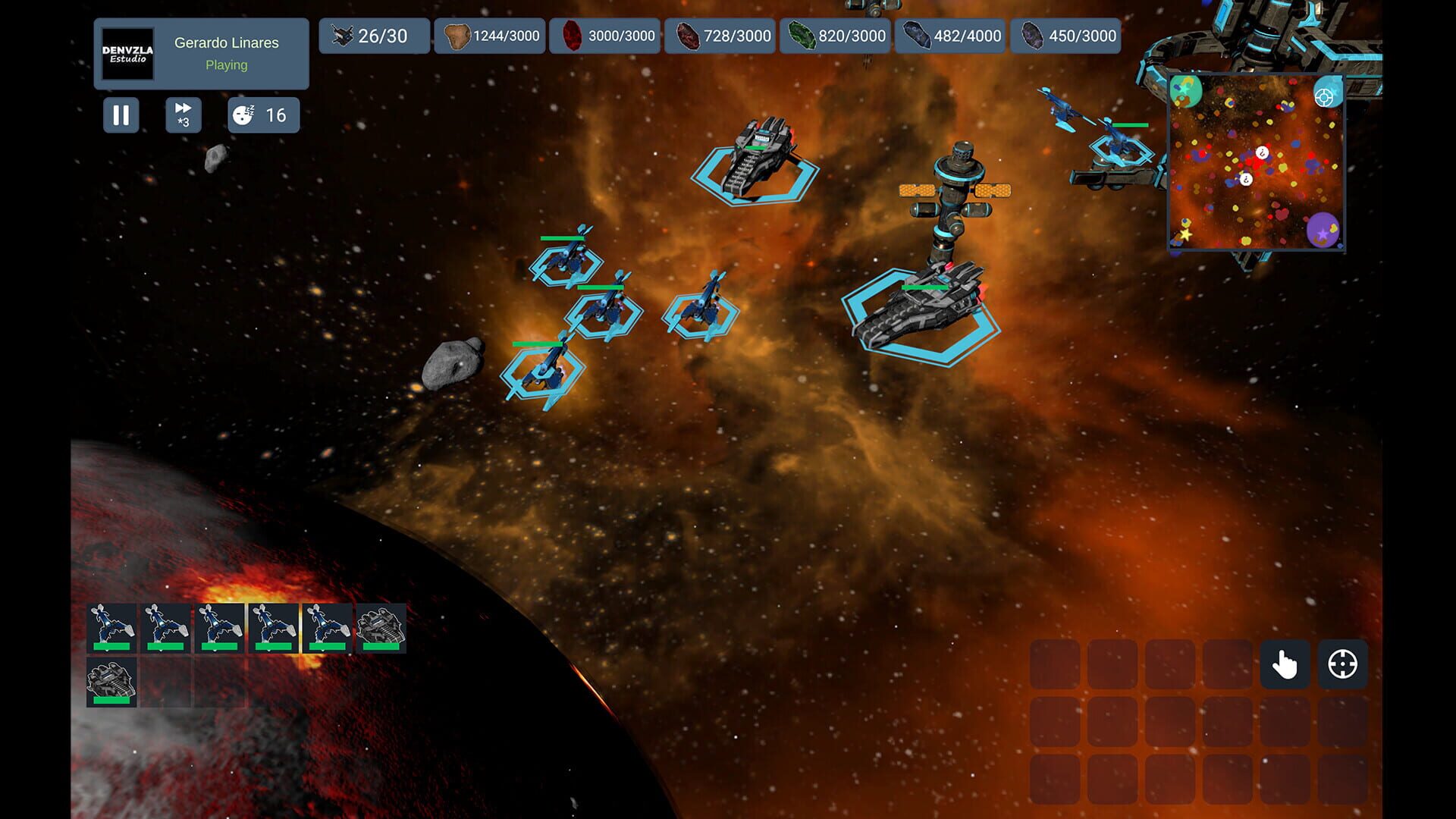 Galactic Conquest Battle Infinity - Screenshot