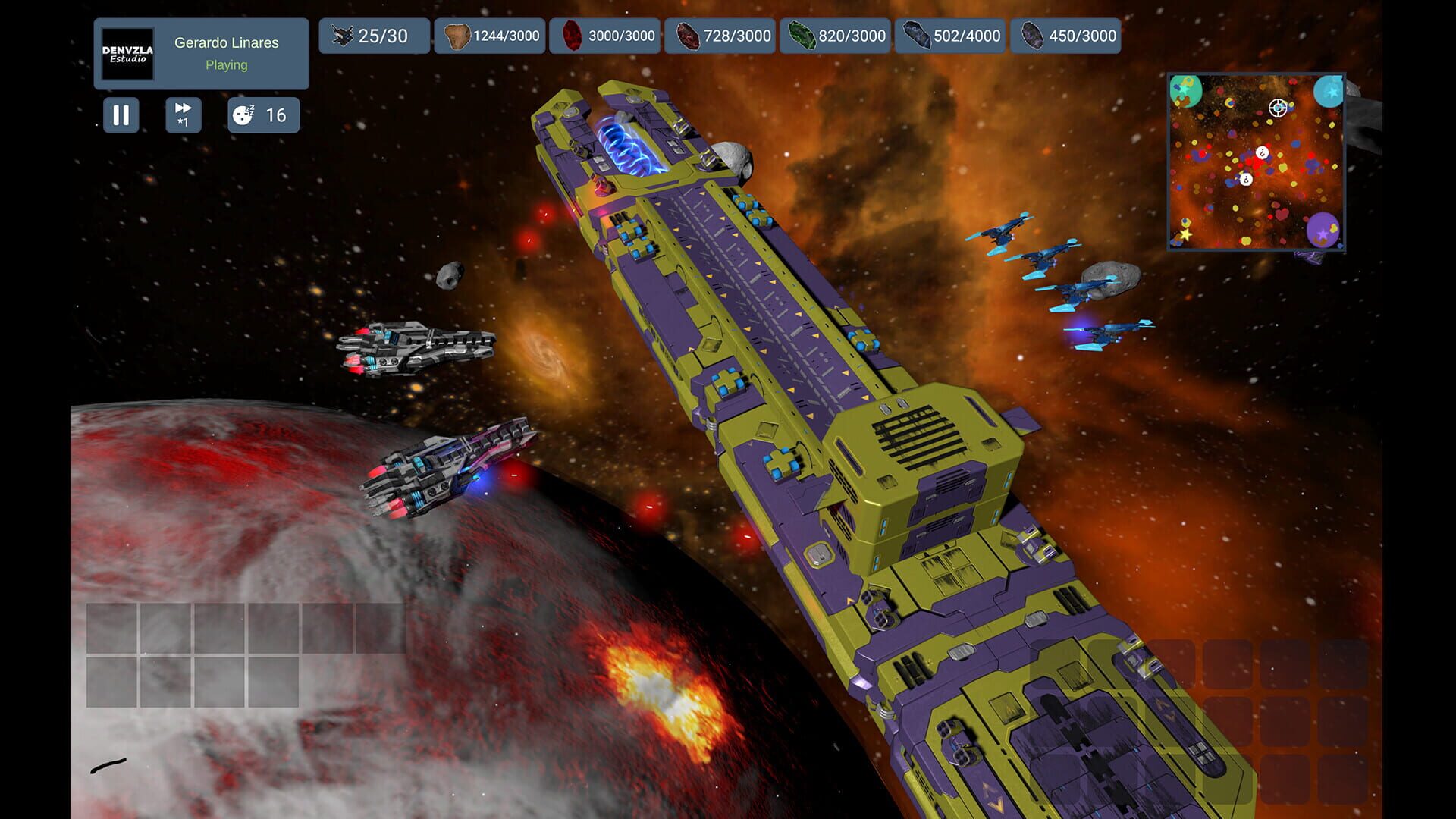 Galactic Conquest Battle Infinity - Screenshot