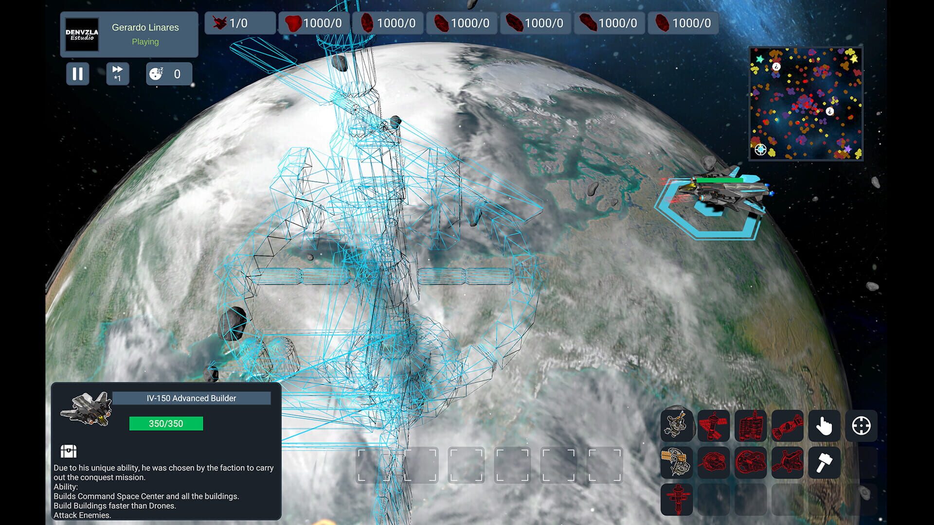 Galactic Conquest Battle Infinity - Screenshot