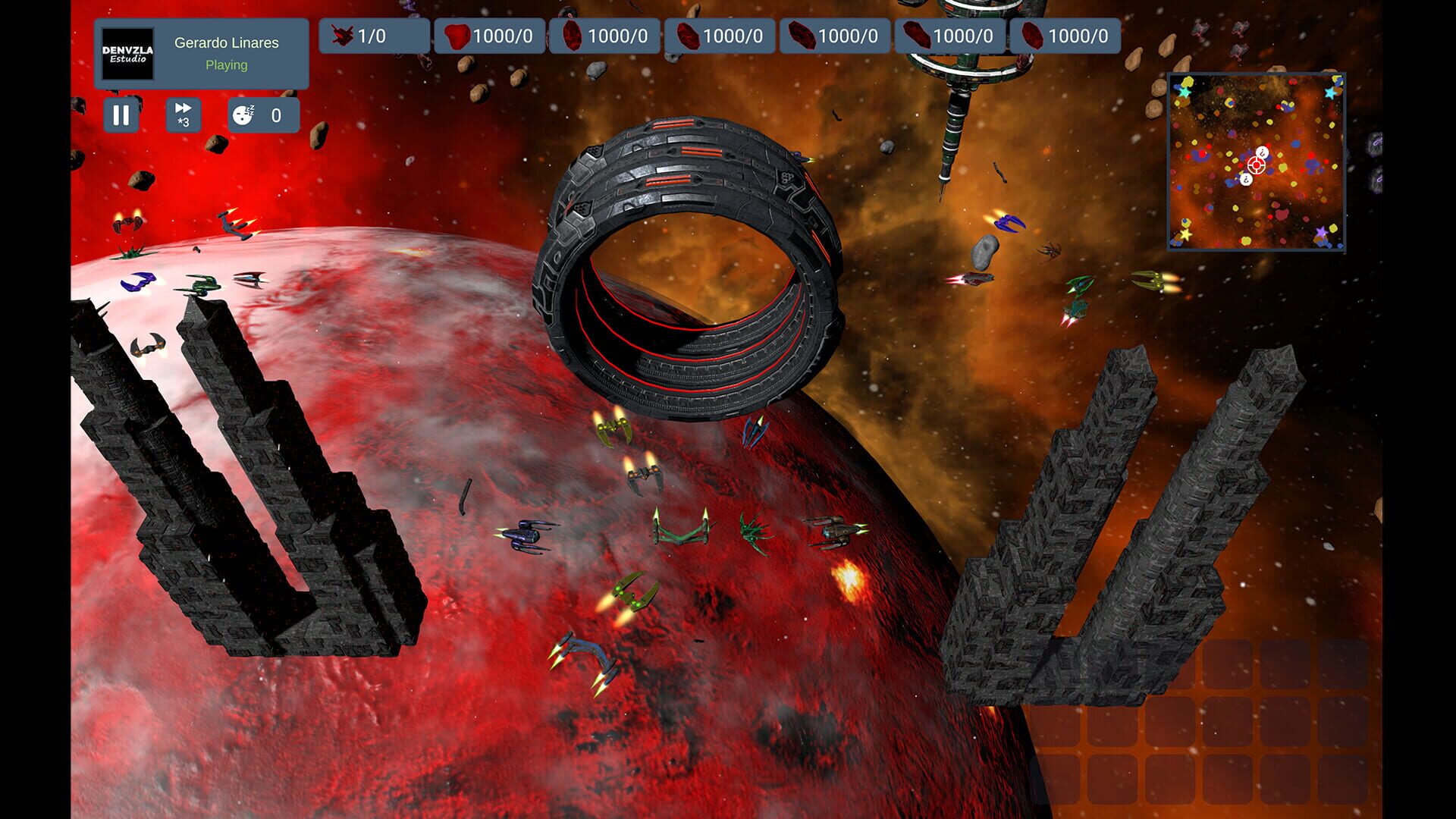 Galactic Conquest Battle Infinity - Screenshot