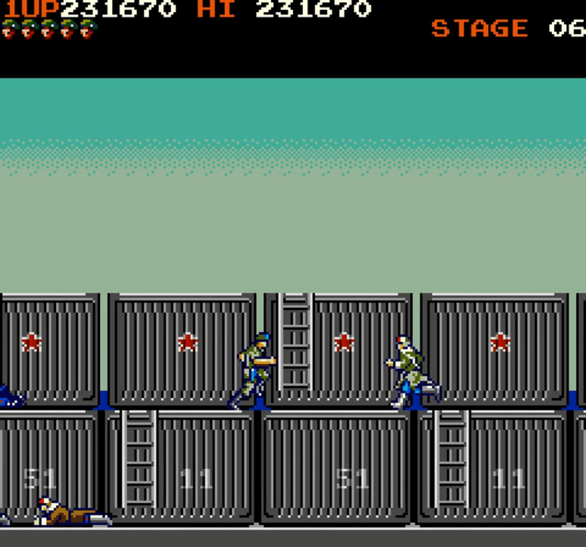 Rush'n Attack screenshot