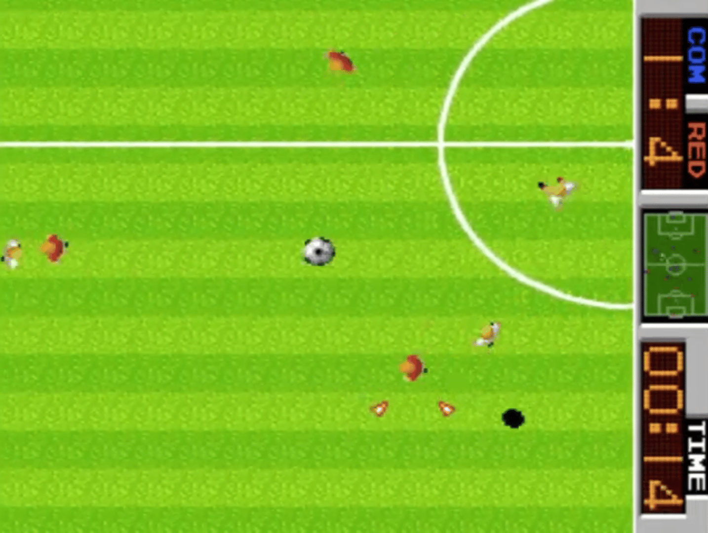 Tehkan World Cup screenshot