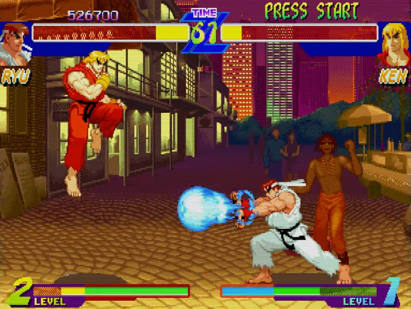 Captura de pantalla - Street Fighter Alpha: Warriors' Dreams