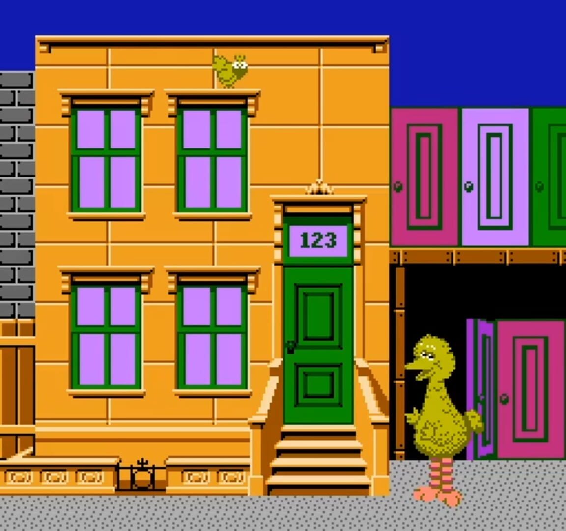 Captura de pantalla - Sesame Street: Big Bird's Hide & Speak