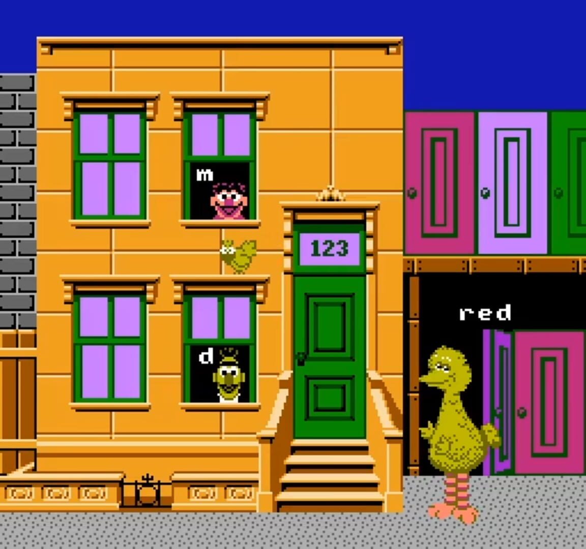 Captura de pantalla - Sesame Street: Big Bird's Hide & Speak