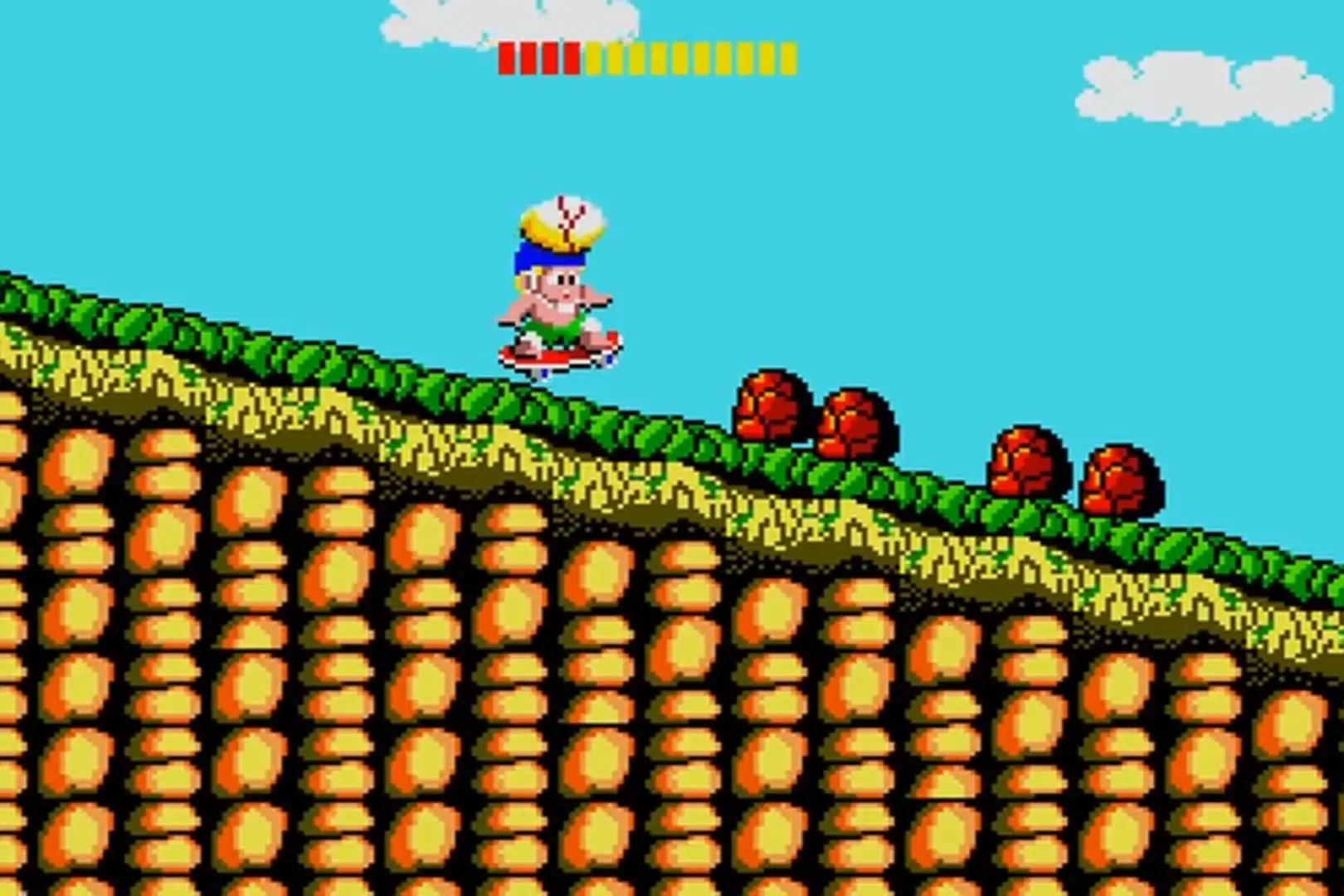 Captura de pantalla - Wonder Boy