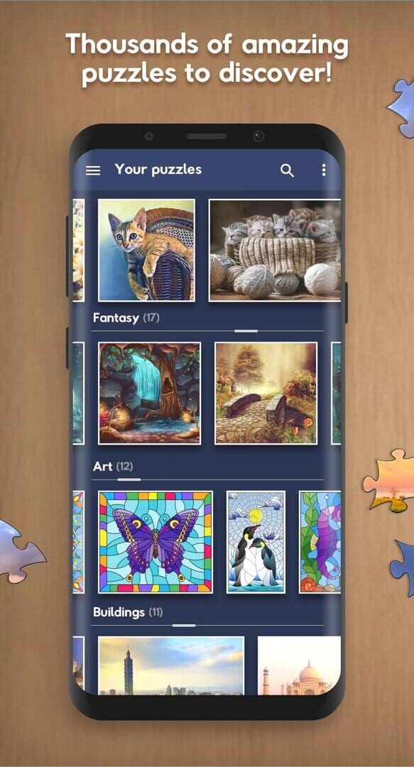 Just Jigsaws - Screenshot
