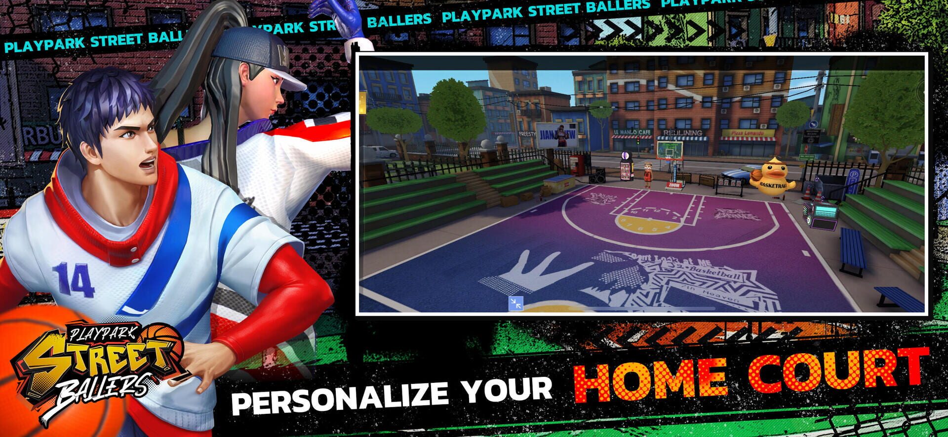 PlayPark StreetBallers - Screenshot