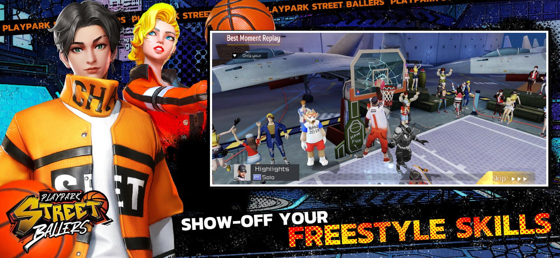 PlayPark StreetBallers - Screenshot